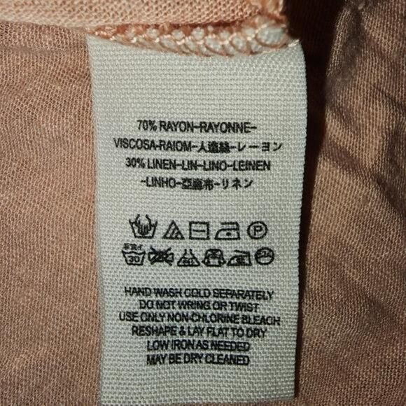 WE THE FREE Off-The-Shoulder Tee Pink Small - Picture 4 of 4